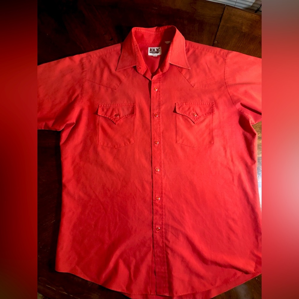 Ely Cattleman Pearl Button Western Shirt